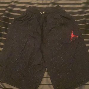 JORDAN MENS SHORTS BLACK CONCRETE SZ SMALL